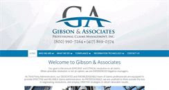 Desktop Screenshot of gibsonpcm.com